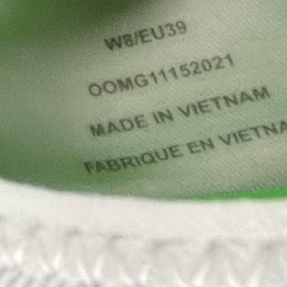 Womens OOFOS OOmg EEZEE 5072 Synthetic Sneaker Shoes Size 8 White - Picture 6 of 6